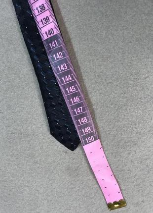 Шелковый галстук, замеры 151 х 9,26 фото