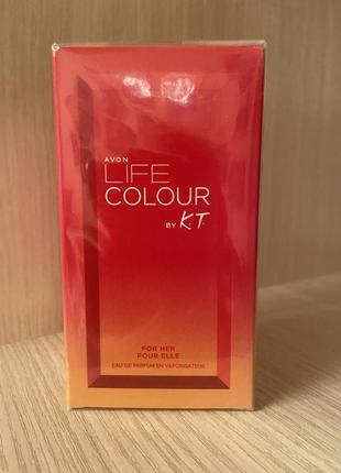Парфумна вода avon life colour 50 ml