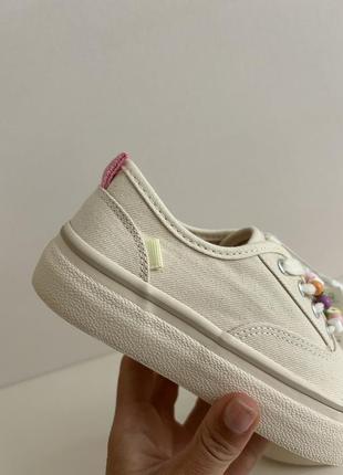 Zara кеды макасины кроссовки 31 19,5 20 см мокасины кроссовки