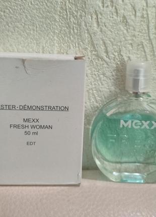 Mexx fresh женская туалетная вода 50 мл,тестер
