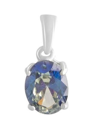Серебряная подвеска silverthin с мистик топазом 0.99ct (2141242)