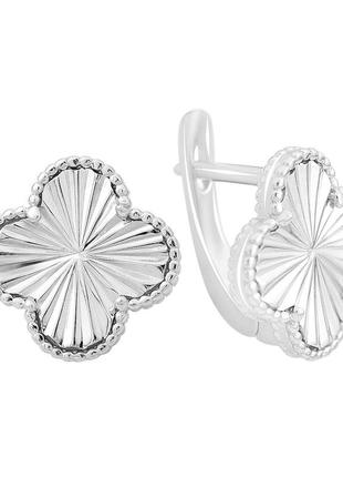 Срібні сережки silverthin без каменів (2168218)