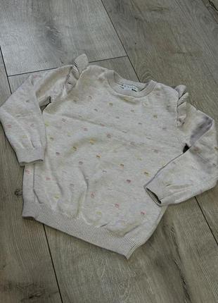 Кофта тонка вʼязка 104/110