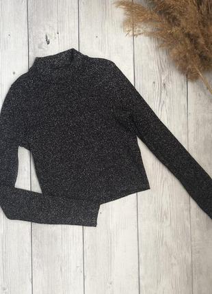 Кофта, гольф укорочений bershka s-m (36-38)8-10