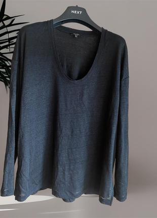 Massimo dutti светр джемпер блуза льняний cos