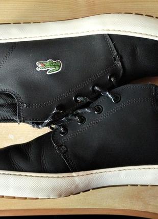 Ботинки lacoste ampthill terra 319 1 оригинал натуральная кожа7 фото
