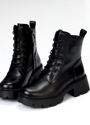 Черевики, жіночі, натуральна шкіра