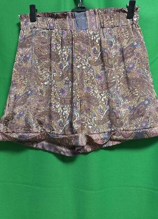 Batik шовкові шорти з кишенями та на гумці
