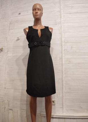 Новое  платье средней плотности деми,красиво поб блузку m\l