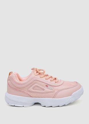 Кросівки жіночі, колір світло-рожевий, 243rh117-5