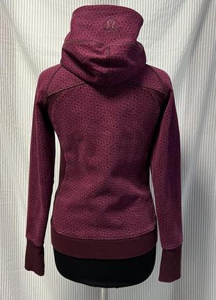 Женская спортивная кофта олимпийка с капюшоном lululemon