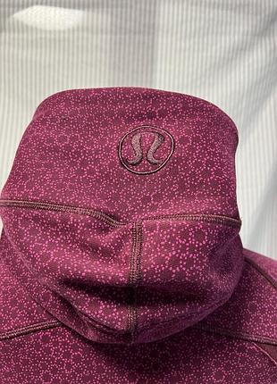 Женская спортивная кофта олимпийка с капюшоном lululemon
