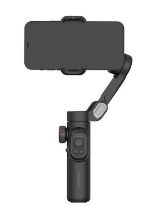 Стедикам aochuan smart x pro: трехосевой bluetooth стабилизатор для смартфона, oled-дисплей, беспроводная зарядка, grey