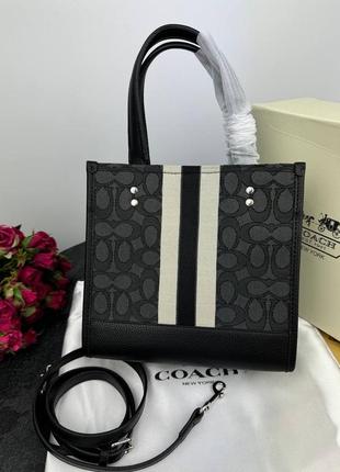 Маленькая coach кожа 8
