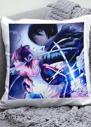 Декоративна подушка безхатній бог норагамі noragami anime