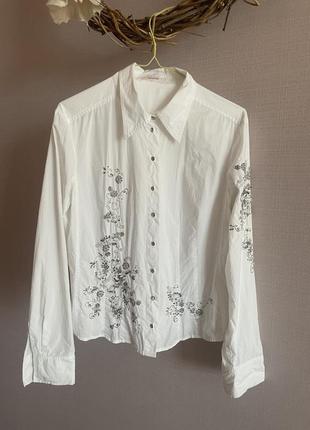 Laurel невероятная рубашка с вышивкой