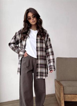 Сорочка клітинка2 фото