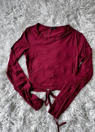 Стильний топ-лонгслів s