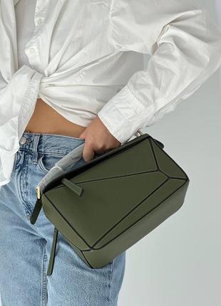 Сумка в стиле loewe puzzle