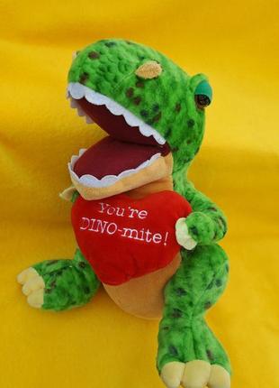 Динозавр.мягкая игрушка.мягкие игрушки.м'яка іграшка.keel toys.clintons
