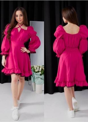 Шикарное платье муслин