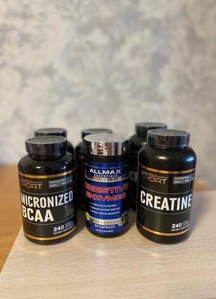 California gold nutrition, sport та allmax креатин