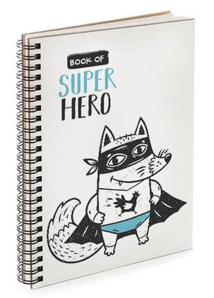 Блокнот sketchbook (прямоуг.) book of super hero