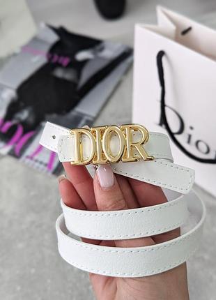Ремень женский узкий в стиле "dior"