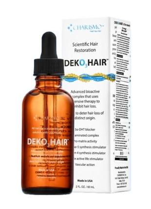 Dekohair dekopill 60 ml - инновационный лосьон для роста волос и борьбы с их выпадением charismo
