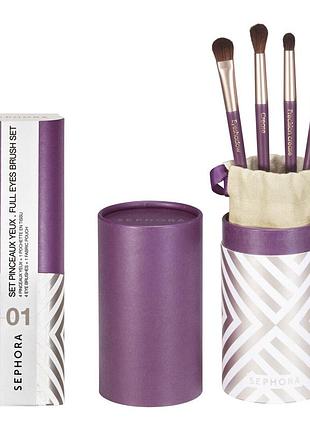 Пензлики для макіяжу очей, sephora