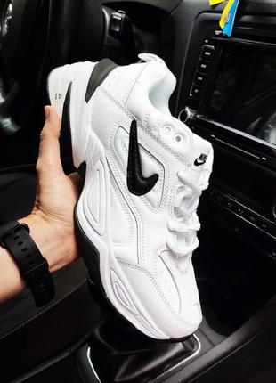Мужские кроссовки nike m2k tekno white black