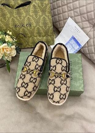 Лоферы в стиле gucci