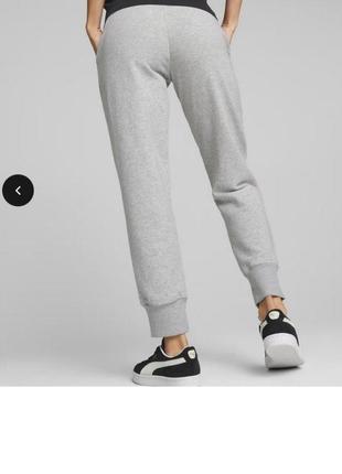 Новые женские спортивные штаны puma und essentials women's sweatpants. оригинал! заказывали на официальном сайте puma und в сша! без флиса!3 фото