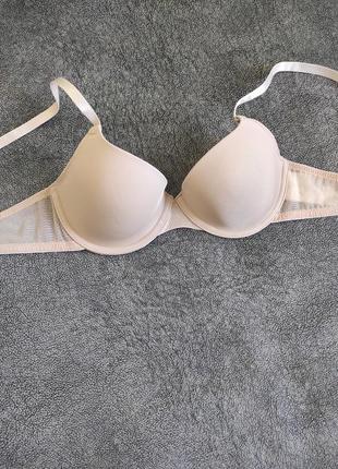 Гладкий бюстгальтер на косточках  h&m