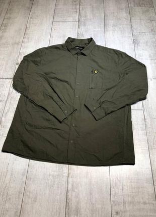 Мужская нейлоновая ветровка рубашка овершот lyle scott