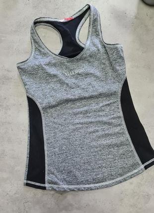 Спортивная майка elle sport с вшитым топом, топ, спорт, розмір м, s