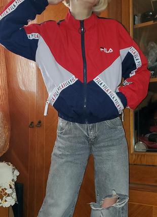 Винтажная ветровка олимпийка fila винтаж2 фото