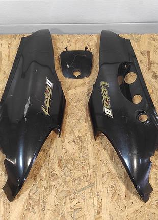 Задний пластик + лючок suzuki inch up sport zz, lets 2 бабочка