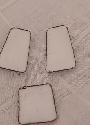 Серьги финифть