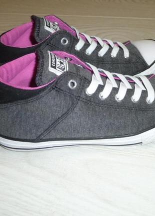 Кеды конверс converse , р 38,5 , стелька 25 см converse dark gray