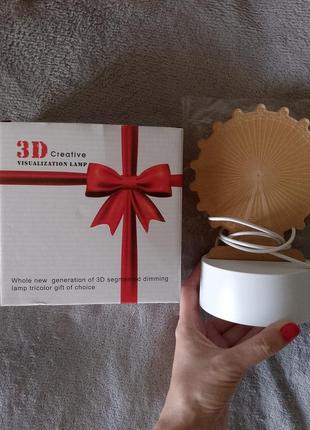 3 д світильник