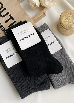 Гольфи з вовною та кашеміром в рубчик calzedonia
