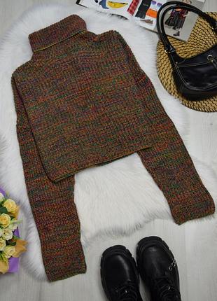 Світер светр светер світер вкорочений оверсайх вільний різнокольровий кофта