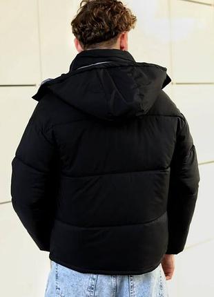 Мужская куртка демисезон черная