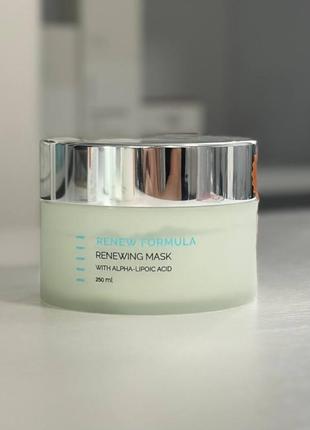 Скорочувальна маска для шкіри обличчя – renew 100ml renewing mask holy land