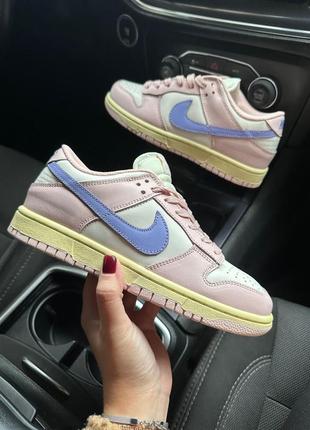 Nike dunk low “pink oxford”