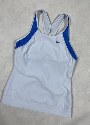 Майка женская nike fit dry с перекрестом на спинке