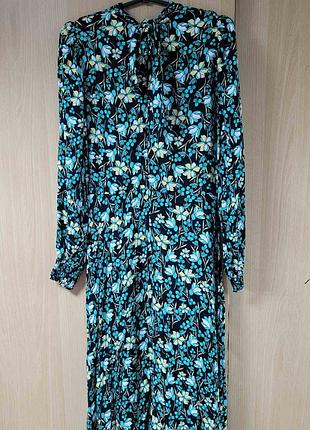 Длинное вискозное платье.