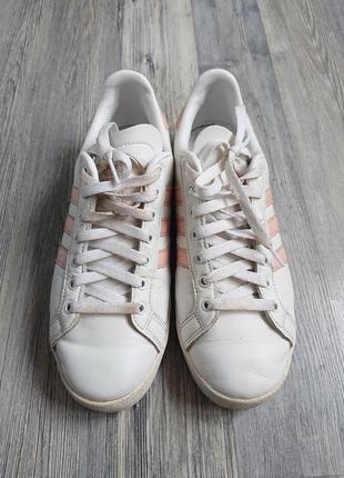 Кожаные кроссовки adidas р.40 кеды адидас4 фото