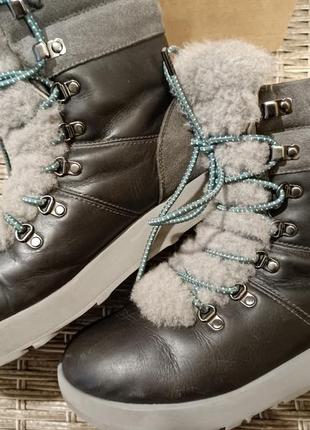Ugg australia кожаные зимние ботинки 41р/10us.